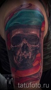 Airborne Aufklärungs Tätowierung - Foto Beispiel der Tätowierung 4004 tatufoto.ru