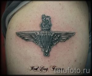 Airborne Special Forces Tätowierung - Foto Beispiel der Tätowierung 2011 tatufoto.ru
