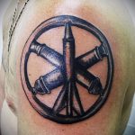 Airborne Special Forces tattoo - Photo example of the tattoo 3015 tatufoto.ru