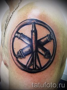 Airborne Special Forces tattoo - Photo example of the tattoo 3015 tatufoto.ru