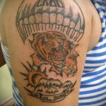 Airborne tatouage de tigre - par exemple Photo du tatouage 1016 tatufoto.ru