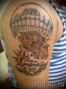 Airborne tatouage de tigre - par exemple Photo du tatouage 1016 tatufoto.ru