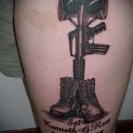 Airborne tattoo Special Forces - Photo exemplaire du tatouage 3026 tatufoto.ru