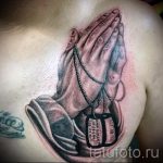 Airborne tattoo on his chest - Photo example of the tattoo 1022 tatufoto.ru