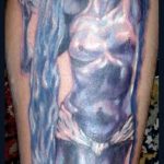 Aquarius tattoos for men - photo - an example of the finished tattoo 01082016 1041 tatufoto.ru