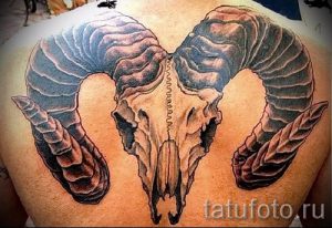 Aries tattoos for men - a photo of the finished tattoo on 02082016 1023 tatufoto.ru