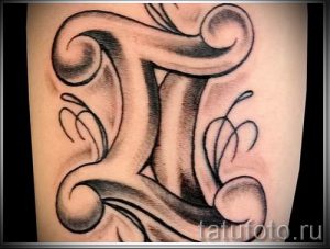 Bilder - Tattoos für Zwillinge Frauen - Option 1001 tatufoto.ru
