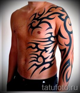 Bilder - Tribal Tattoo-Bild - ein Beispiel für einen Artikel über die Bedeutung der 1003 tatufoto.ru