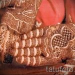 Bilder mehendi an den Händen - Foto temporäre Henna-Tattoo 1005 tatufoto.ru