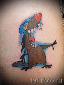 Foto - Biber Brüder Tattoo - ein Beispiel 1005 tatufoto.ru