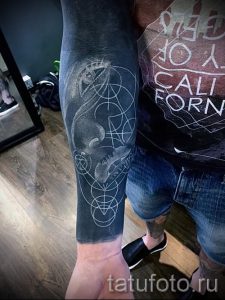 Foto - cool Tattoo auf dem Unterarm für Männer - ein Beispiel 1021 tatufoto.ru