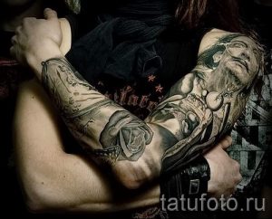 Foto - cool Tattoo Ärmel - ein Beispiel 2019 tatufoto.ru