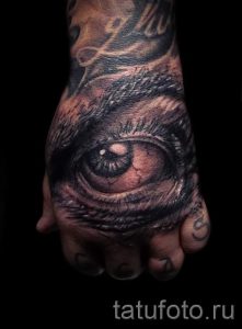 Foto - cool Tätowierung auf der Hand für Männer - ein Beispiel 2014 tatufoto.ru