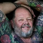 It looks like a tattoo in his old age - an example of a photo 01082016 14