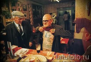 It looks like a tattoo in his old age - an example of a photo 01082016 15