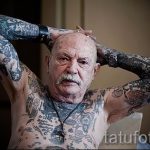 It looks like a tattoo in his old age - an example of a photo 01082016 6