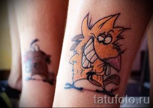 Photo - Angry Beavers tattoo - an example 1042 tatufoto.ru