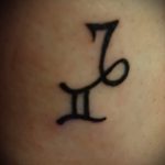 Photo - tattoo horoscope twins - option 1028 tatufoto.ru