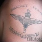 Tattoo Army Airborne - Photo example of the tattoo 1047 tatufoto.ru