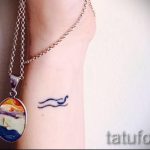 Wassermann Tattoos für Mädchen - Foto - ein Beispiel für die fertigen Tätowierung 01082016 1065 tatufoto.ru