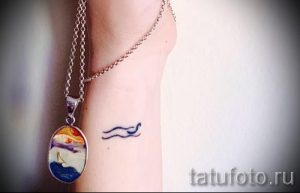 Wassermann Tattoos für Mädchen - Foto - ein Beispiel für die fertigen Tätowierung 01082016 1065 tatufoto.ru