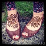 fleurs mehendi pieds - options pour tatouage au henné temporaire sur 05082016 2013 tatufoto.ru