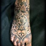 henna on the foot figures - variations on a temporary henna tattoo 05082016 2018 tatufoto.ru