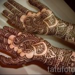 mehendi auf der Hand für die Hochzeit - Fotos temporäre Henna-Tattoo 1026 tatufoto.ru