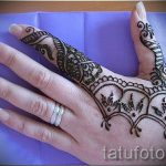 mehendi auf der linken Foto - Foto temporäre Henna-Tattoo 1040 tatufoto.ru