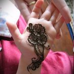 mehendi auf ihrem Arm ein wenig - Bild temporäre Henna-Tattoo 3063 tatufoto.ru