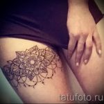 mehendi auf ihrem Bein garter - Optionen für temporäre Henna-Tattoo auf 05082016 2042 tatufoto.ru