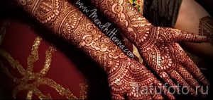 mehendi on hand for the wedding - photos temporary henna tattoo 1108 tatufoto.ru
