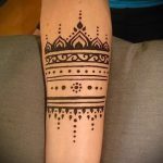 mehendi on her arm light patterns for beginners - Picture temporary henna tattoo 1120 tatufoto.ru