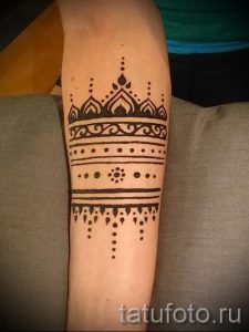 mehendi on her arm light patterns for beginners - Picture temporary henna tattoo 1120 tatufoto.ru
