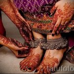 mehendi on her hand and foot - options for temporary henna tattoo on 05082016 2074 tatufoto.ru