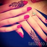 mehendi on the fingers - a temporary henna tattoo photo 2130 tatufoto.ru