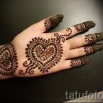 mehendi on the left hand photo - Photo temporary henna tattoo 1135 tatufoto.ru