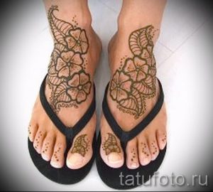 mehendi sur leurs orteils - options pour tatouage au henné temporaire sur 05082016 1091 tatufoto.ru