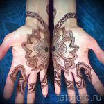 mehendi sur un serpent à la main - les photos de tatouage au henné temporaire 1175 tatufoto.ru