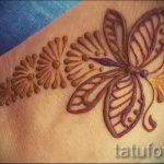 mehendi zu Fuß Butterfly - Optionen für temporäre Henna-Tattoo auf 05082016 1099 tatufoto.ru