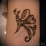 mehendi à pied Butterfly - options pour tatouage au henné temporaire sur 05082016 1031 tatufoto.ru
