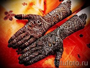 mehendi à portée de main pour le mariage - les photos de tatouage au henné temporaire 1012 tatufoto.ru