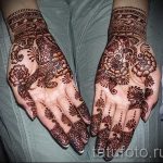 motifs mehendi sur la main - une photo de tatouage au henné temporaire 2192 tatufoto.ru