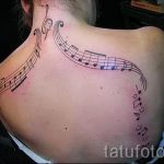 note tatouage sur son cou - une photo du tatouage fini 02082016 2006 tatufoto.ru