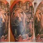 photo - cool tattoo bear - an example 1050 tatufoto.ru