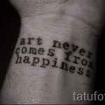 photo - cool tattoo on her wrist - an example 1063 tatufoto.ru