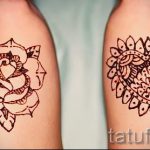 photo - fraîche tatouage au henné - un exemple 1085 tatufoto.ru