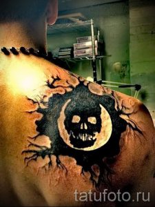 photo - fraîche tatouage de crâne - un exemple 1086 tatufoto.ru