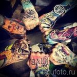 photo - tatouage fraîche sur la main - un exemple 1101 tatufoto.ru