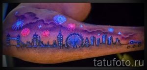 photo - tatouage lumière froide - un exemple 1111 tatufoto.ru